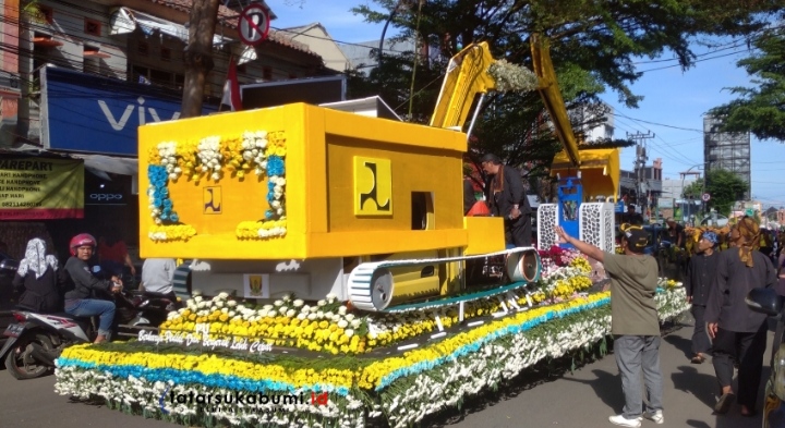 Paling Dinanti Karnaval Mobil Hias Hari Jadi Kabupaten Sukabumi