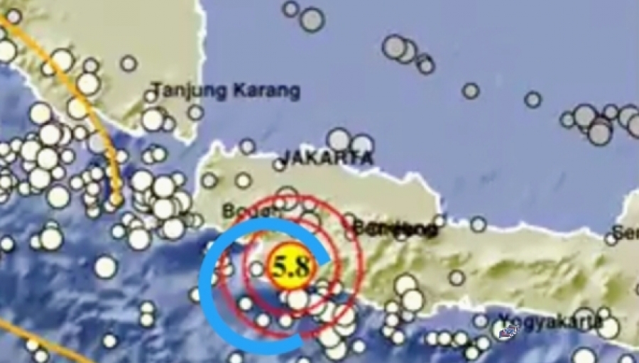 Gempa Terkini Sukabumi 5.8 SR