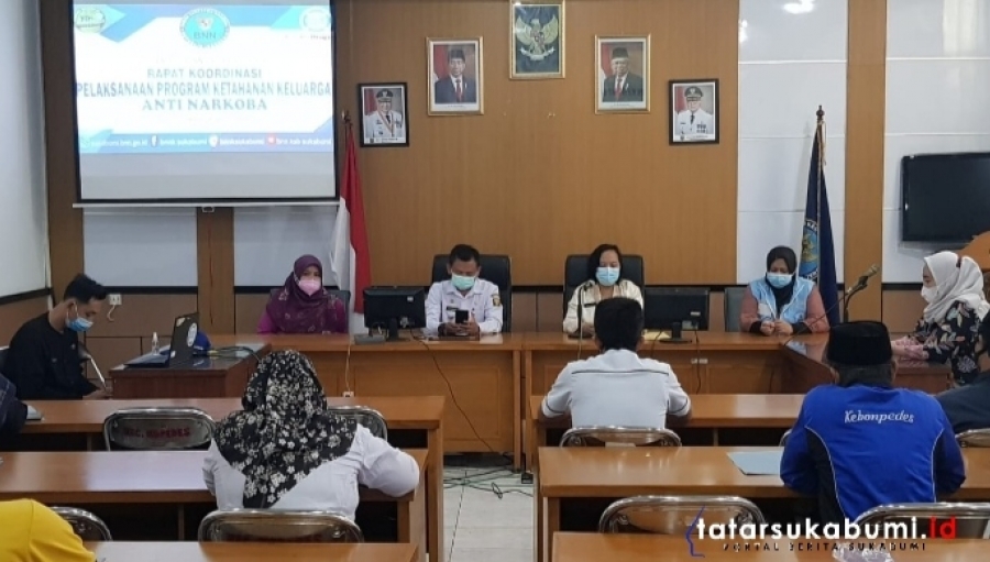 BNNK Sukabumi Gandeng Kecamatan Kebonpedes Dalam Program Ketahanan Keluarga Anti Narkoba