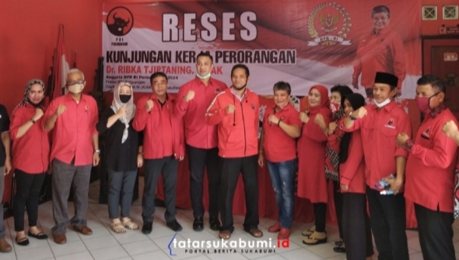Ribka Tjiptaning Berikan Sapi Kurban Hingga Bahas Kemenangan PDI Perjuangan di Pilkada Sukabumi