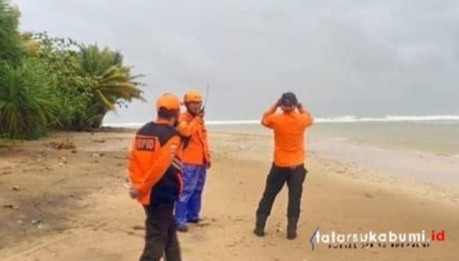 Operasi SAR Pencarian Korban Tenggelam di Pantai Cijalil Minajaya