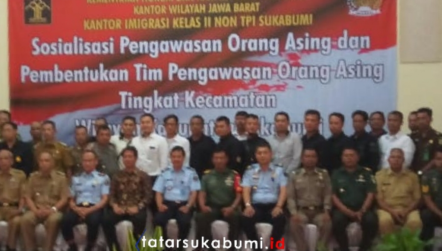 Imigrasi Sukabumi Bentuk Tim Pengawasan Orang Asing Hingga Tingkat Kecamatan