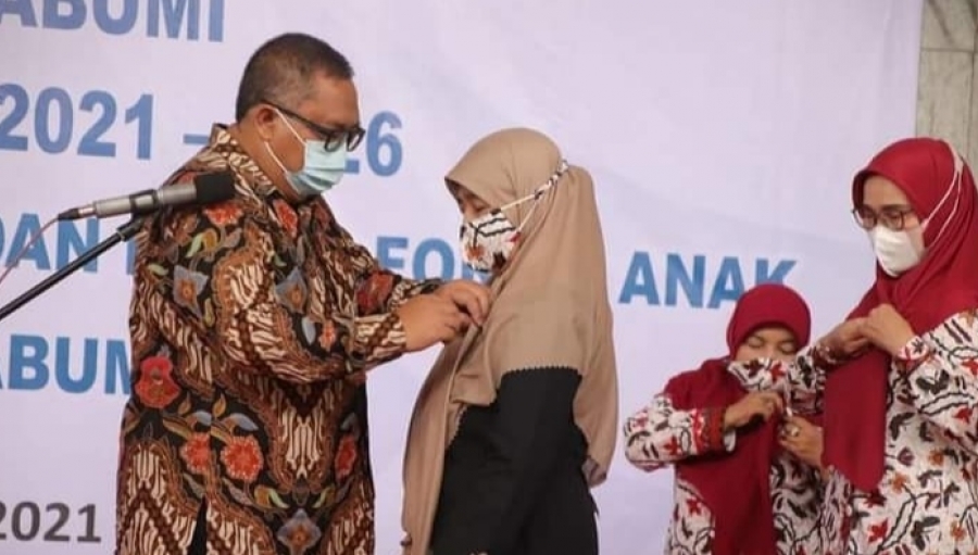 Yani Jatnika Marwan Kembali Jabat Ketua P2TP2A dan LKKS Kabupaten Sukabumi 2021-2026