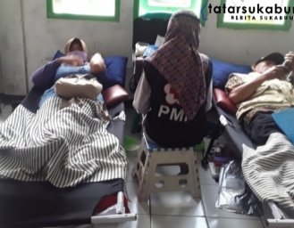 Stok Darah PMI Kabupaten Sukabumi di Bulan Bakti Donor Darah Dunia