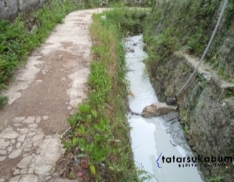Pencemaran Lingkungan di Kecamatan Cikembar Sukabumi Diduga Akibat Limbah dari Puluhan Pengolahan Batu Hijau