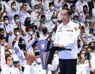 Jokowi Bapak Pembangunan Desa, Inilah Tuntutan Apdesi Kabupaten Sukabumi
