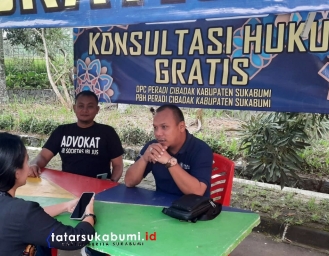 Ngabuburit Sambil Konsultasi Hukum Gratis Bersama Peradi Cibadak di Sukabumi Ramadan Fair 2023