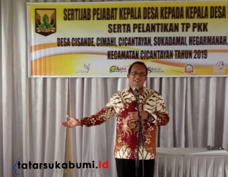 DPMD Sukabumi Warning Kades, Sekdis : Satu Rupiah Uang Negara Harus Dipertanggungjawabkan