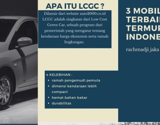 3 Mobil Termurah dan Terbaik di Indonesia