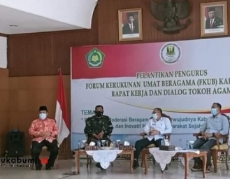 17 Personil FKUB Kabupaten Sukabumi Dilantik 