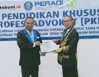 DPN Minta DPC Peradi Cibadak Kabupaten Sukabumi Lanjutkan Estafet Pendidikan Khusus Profesi Advokat