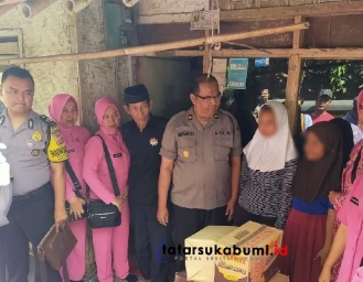 Yatim Piatu Penjaja Gorengan di Cibadak, Kapolres Sukabumi Turun Tangan