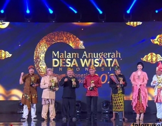 Desa Hanjeli Sukabumi Juara Anugerah Desa Wisata Indonesia (ADWI) 2022