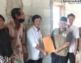 Pembangunan Rutilahu Baznas Kabupaten Sukabumi, Unang Sudarma : Sesuai Arahan Bupati Kita Disarankan Bangun 100 Rumah