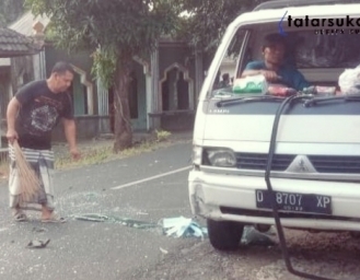 Kecelakaan Lalu Lintas di Ciemas Sukabumi