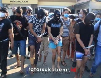2 dari 4 Geng Motor Penyebar Teror dan Penganiaya Warga Tipar Sukabumi di Tembak Polisi