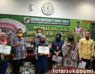 Ditengah Situasi Pandemi Kopkar PT Muara Tunggal Cibadak Sukabumi Bagi-bagi Uang 4,4 Miliar