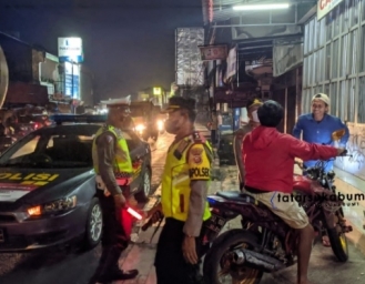 Polisi Gelar Operasi Kejahatan Jalanan di Wilayah Sukabumi