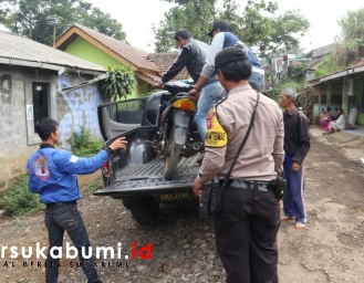 Pencuri Apes di Sukabumi, Niat Hati Curi Ayam Apa Daya Motor Tertinggal