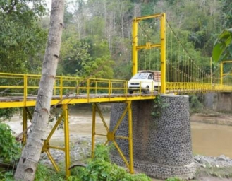 Penampakan Jembatan Lalay Warungkiara Kini