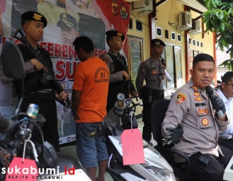 Polisi Bekuk Pembobol Rumah dan Curanmor di Kabandungan Sukabumi