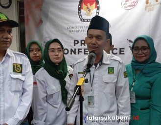 Sempat Terkendala Teknis Upload Data 50 Bacaleg PBB Akhirnya Terdaftar di KPU Kabupaten Sukabumi