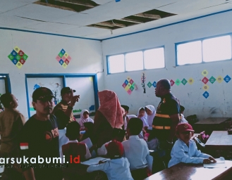 Gempa Terkini Banten Rusak Bangunan Sekolah di Kabandungan Sukabumi 
