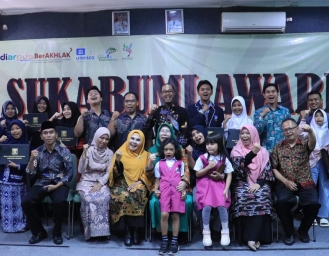 Apresiasi Pegiat Literasi oleh Dinas Perpustakaan Kabupaten Sukabumi 
