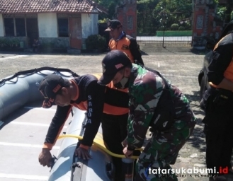 Pencarian 2 Korban Tenggelam di Perairan Ujunggenteng Sukabumi Terkendala Cuaca