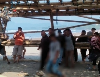 Pria Tewas Tergantung di Pagang Nelayan Palabuhanratu Sukabumi