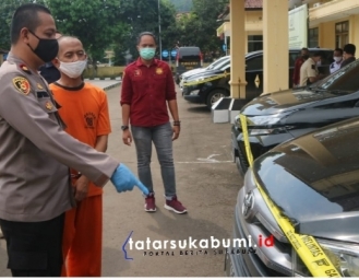 Polres Sukabumi Bongkar Kasus Penggelapan Modus Rental Mobil di Palabuhanratu