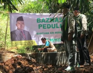 Pipanisasi dan Pengadaan Air Bersih Baznas Kabupaten Sukabumi di Kecamatan Gegerbitung 