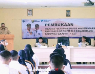 BLK Kabupaten Sukabumi Selenggarakan Pelatihan Berbasis Kompetensi Tahun 2023