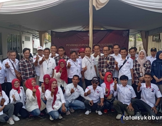Partai Perindo Resmi Daftar 50 Bacaleg ke KPU Kabupaten Sukabumi