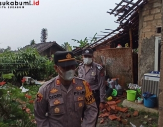 Hampir 100 Rumah Rusak Diterjang Puting Beliung di Nagrak Sukabumi